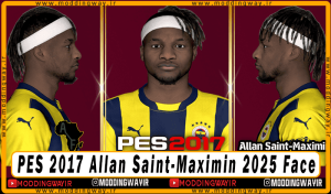 فیس Allan Saint-Maximin برای PES 2017