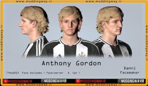 فیس Anthony Gordon