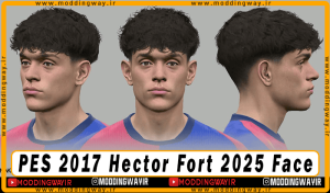 فیس Hector Fort برای PES 2017 - آپدیت 17 اسفند 1403