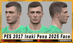 فیس Inaki Pena برای PES 2017