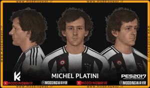 فیس Michel Platini برای PES 2017