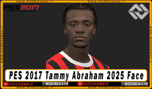 فیس Tammy Abraham برای PES 2017 - آپدیت 9 فروردین 1404