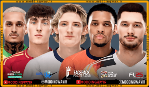 فیس پک FL25 Facepack Update v86 برای PES 2021