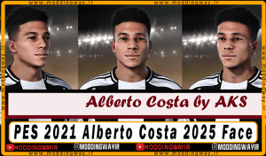 فیس Alberto Costa برای PES 2021