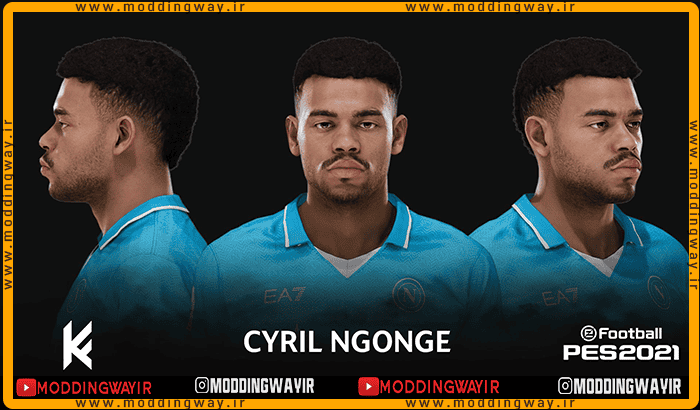 فیس Cyril Ngonge برای PES 2021
