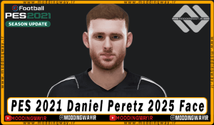 فیس Daniel Peretz برای PES 2021 - آپدیت 13 اسفند 1403