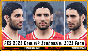 فیس Dominik Szoboszlai برای PES 2021 - آپدیت 21 اسفند 1403