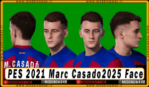 فیس Marc Casado برای PES 2021 - آپدیت 13 اسفند 1403