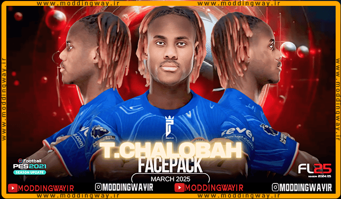 فیس Trevoh Chalobah برای PES 2021 - آپدیت 27 اسفند 1403