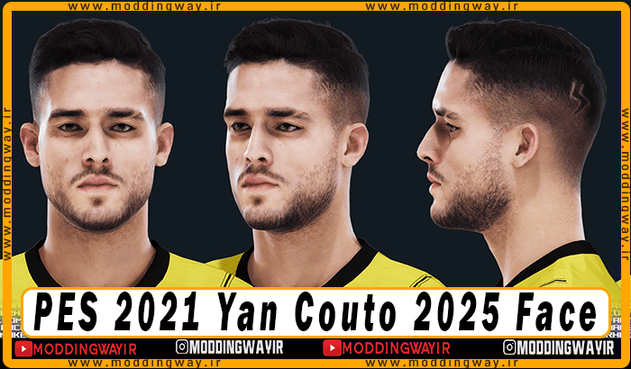 فیس Yan Couto برای PES 2021 - آپدیت 26 اسفند 1403