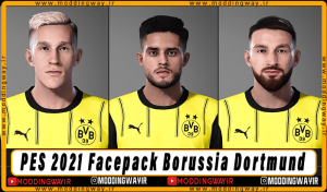 فیس پک Borussia Dortmund برای PES 2021