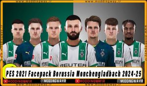 فیس پک Borussia Monchengladbach 2024-25