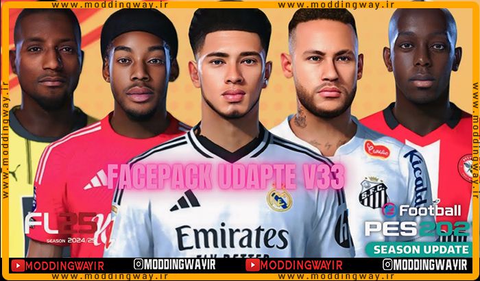 فیس پک Facepack Update v33 2024-25