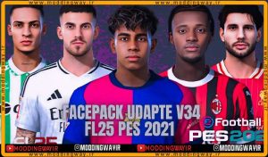 فیس پک Facepack Update v34 2024-25