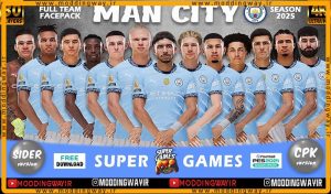فیس پک Manchester City 2025