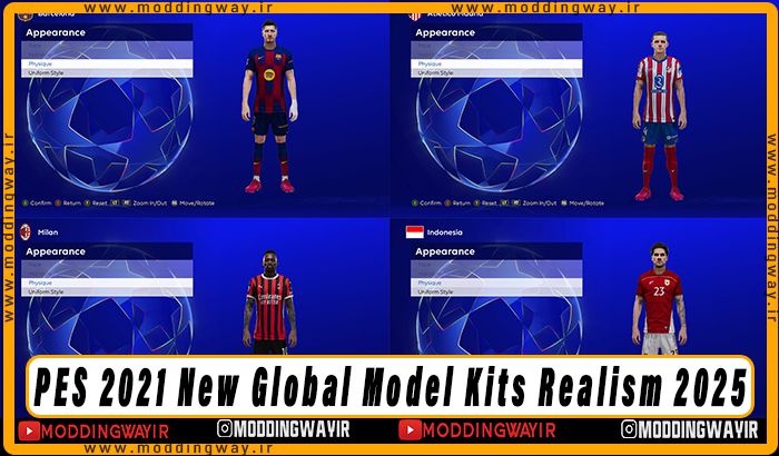 کیت مدل Realism 2025