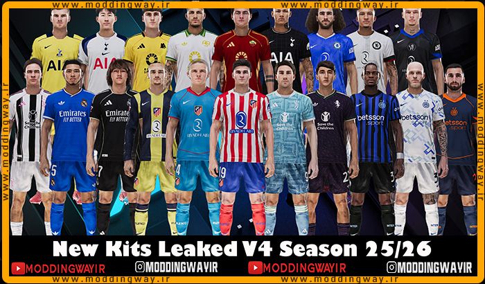 کیت پک Leaked Season 25-26