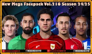 فیس پک new season 24/25 v216