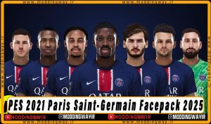 فیس پک Paris Saint-Germain 2025 Pt 1