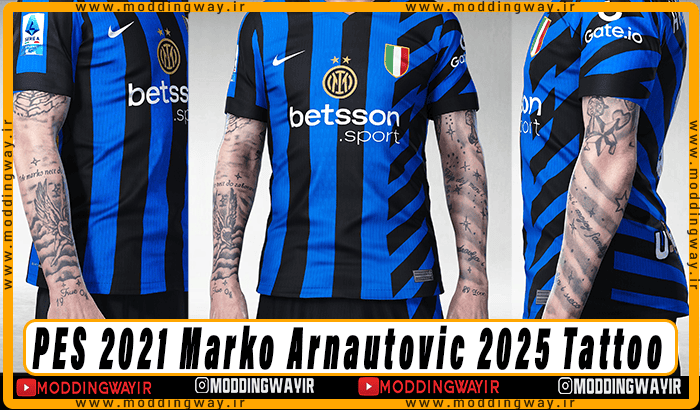 تتو Marko Arnautovic برای PES 2021