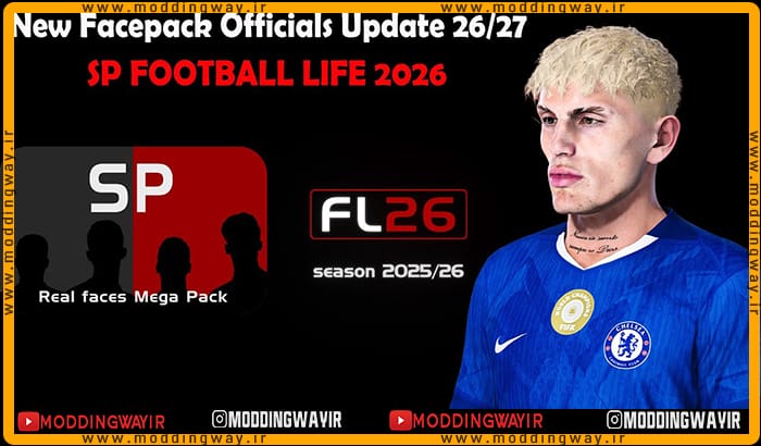 مگا فیس پک برای SP Football Life PES 2021