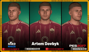 فیس Artem Dovbyk برای PES 2017 - آپدیت 14 فروردین 1404