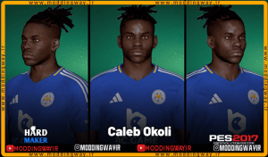 فیس Caleb Okoli برای PES 2017