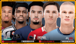 فیس پک FL25 Facepack Update v91 برای PES 2021