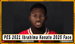 فیس Ibrahima Konate برای PES 2021 - آپدیت 19 فروردین 1404