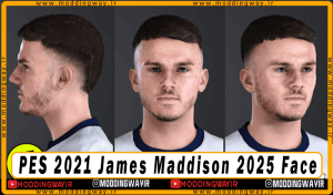 فیس James Maddison برای PES 2021 - آپدیت 28 فروردین 1404