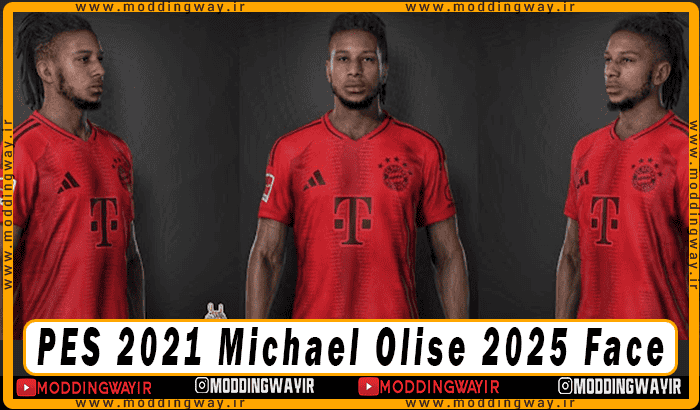 فیس Michael Olise برای PES 2021 - آپدیت 20 فروردین 1404