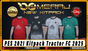 کیت پک Tractor FC 2025 برای PES 2021
