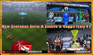 ماد گرافیکی Entrance Serie A Coppa And Italy