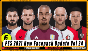 فیس پک Update Vol 24 برای PES 2021