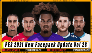فیس پک Update Vol 28 برای PES 2021
