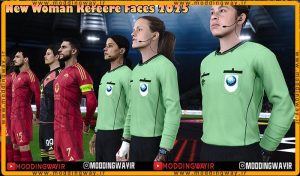 فیس پک Woman Refeere 2025