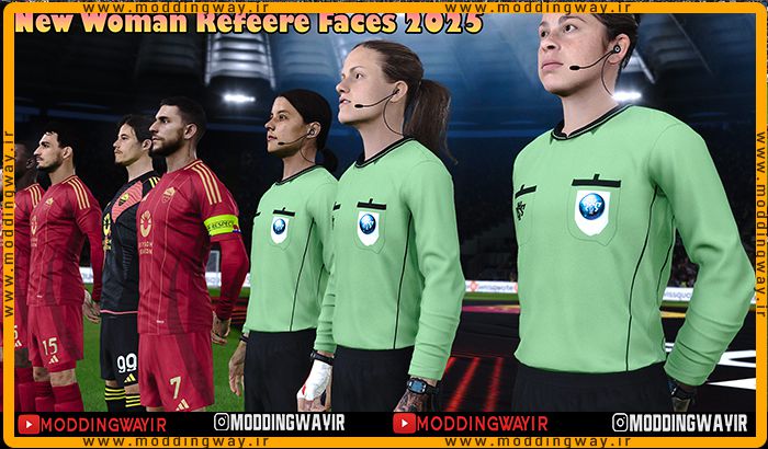 فیس پک Woman Refeere 2025