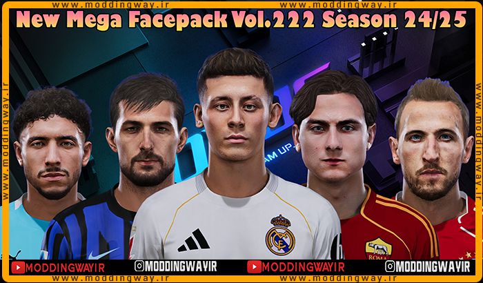 فیس پک new season 24/25 v222