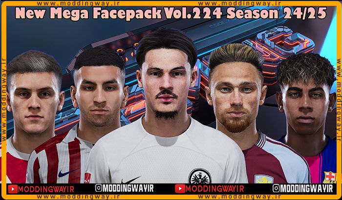 فیس پک new season 24/25 v224