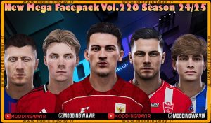 فیس پک new season 24/25 v220