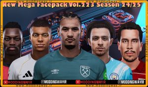 فیس پک new season 24/25 v223