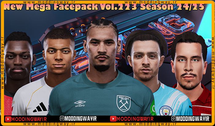 فیس پک new season 24/25 v223