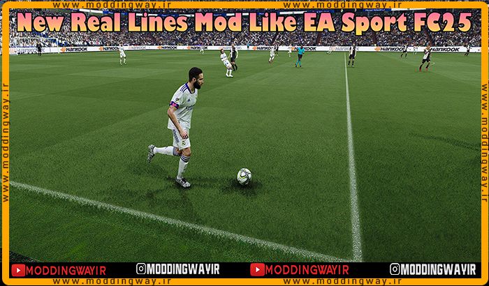 ماد گرافیکی Real Lines Like EA Sport FC25