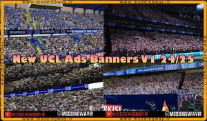 ماد گرافیکی UCL Ads Banners 24-25