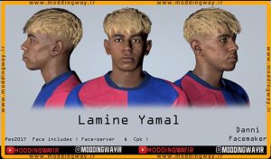 فیس و موی جدید Lamine Yamal 2025