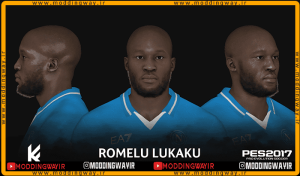 فیس Romelu Lukaku برای PES 2017 - آپدیت 28 اردیبهشت 1404