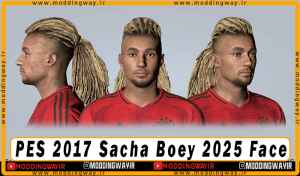 فیس Sacha Boey برای PES 2017 - آپدیت 26 اردیبهشت 1404
