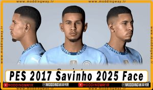 فیس Savinho برای PES 2017 - آپدیت 28 اردیبهشت 1404