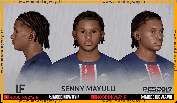 فیس Senny Mayulu برای PES 2017 - آپدیت 31 اردیبهشت 1404