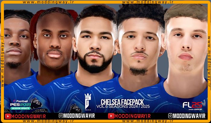 فیس پک Chelsea FC Update 2025